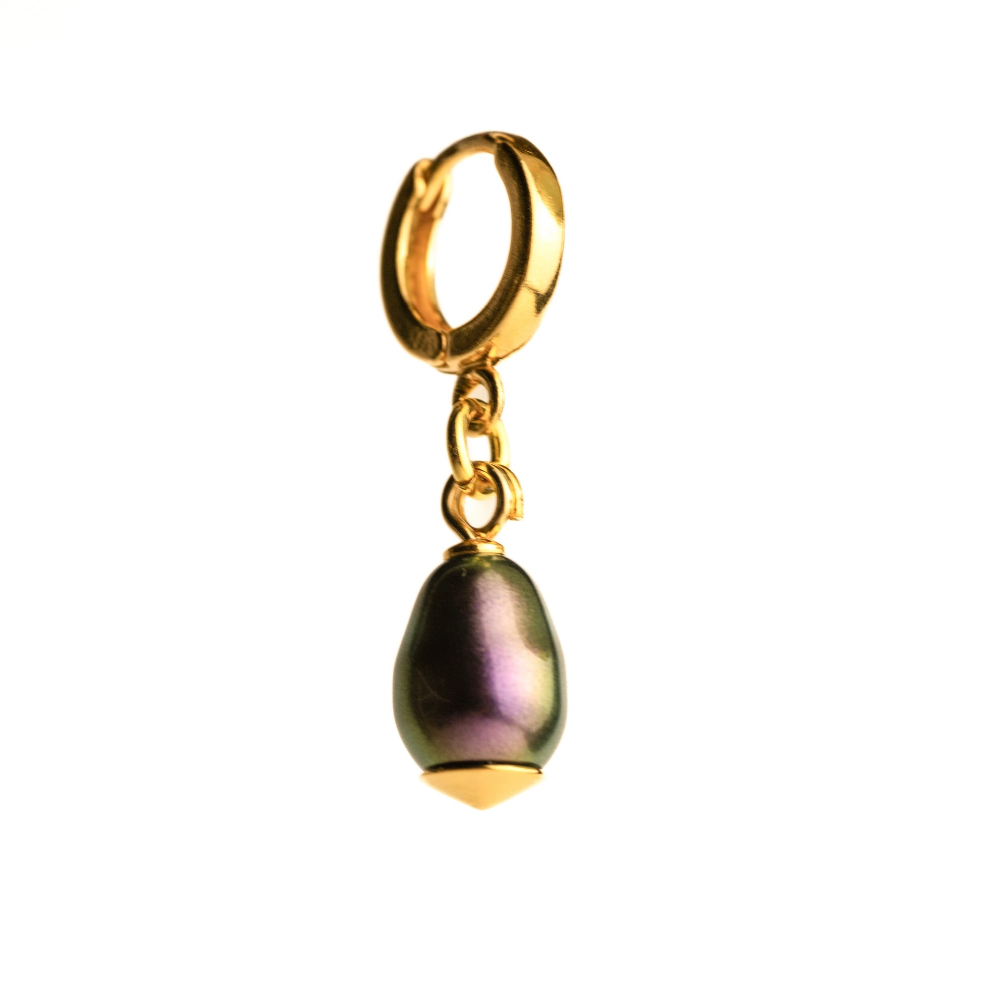 Olive Pearl earring