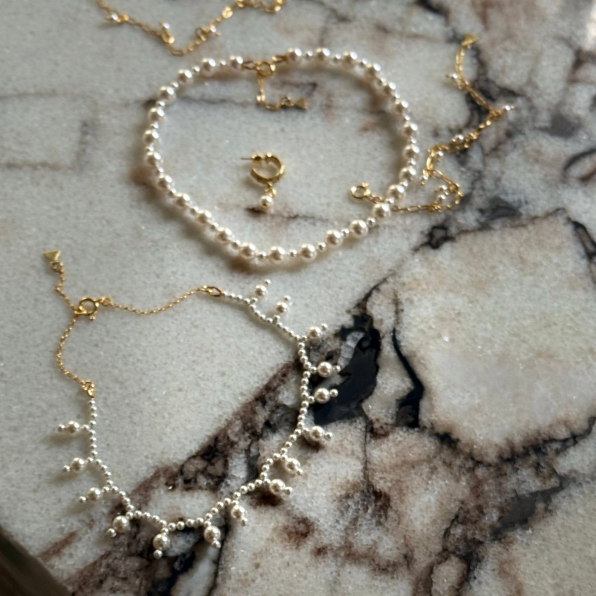 Aegean Pearl choker - Macabre Gadgets