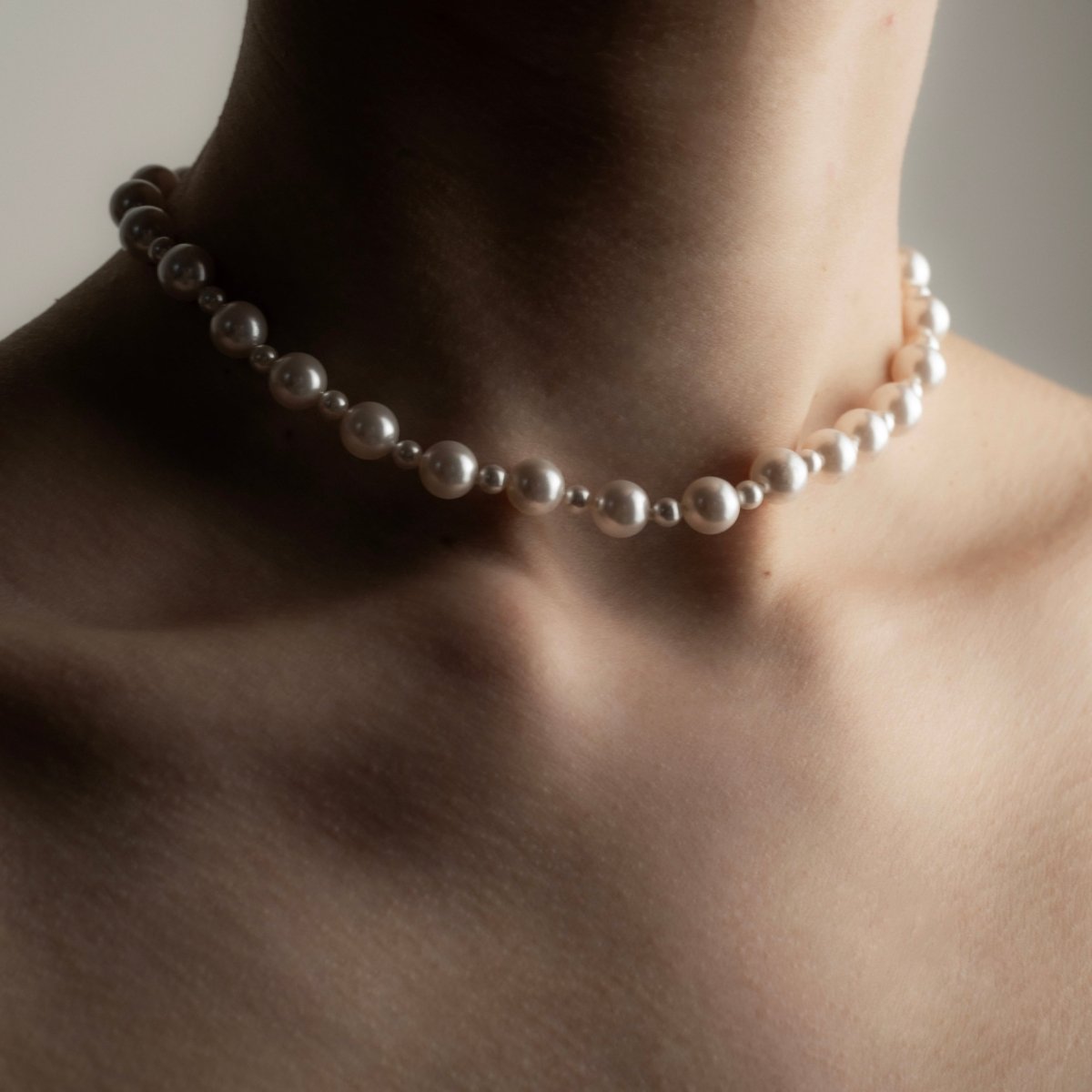 Aegean Pearl choker - Macabre Gadgets