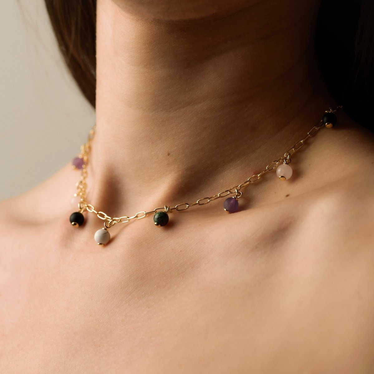 Ancient beads necklace - Macabre Gadgets
