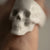 Marble Skull ring - Macabre Gadgets