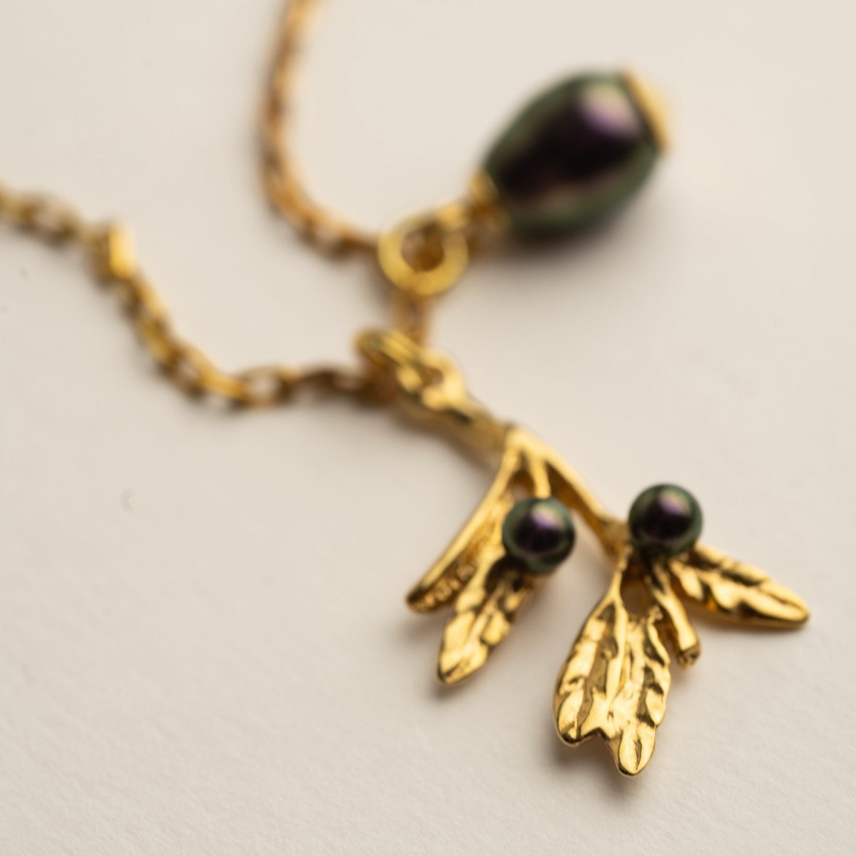 Olive Branch pendant - Macabre Gadgets