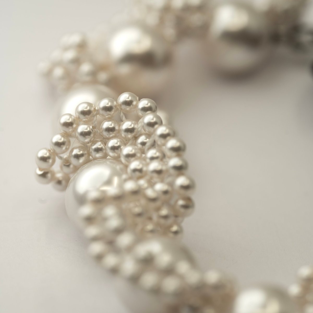 Pearl Lace bracelet - close up