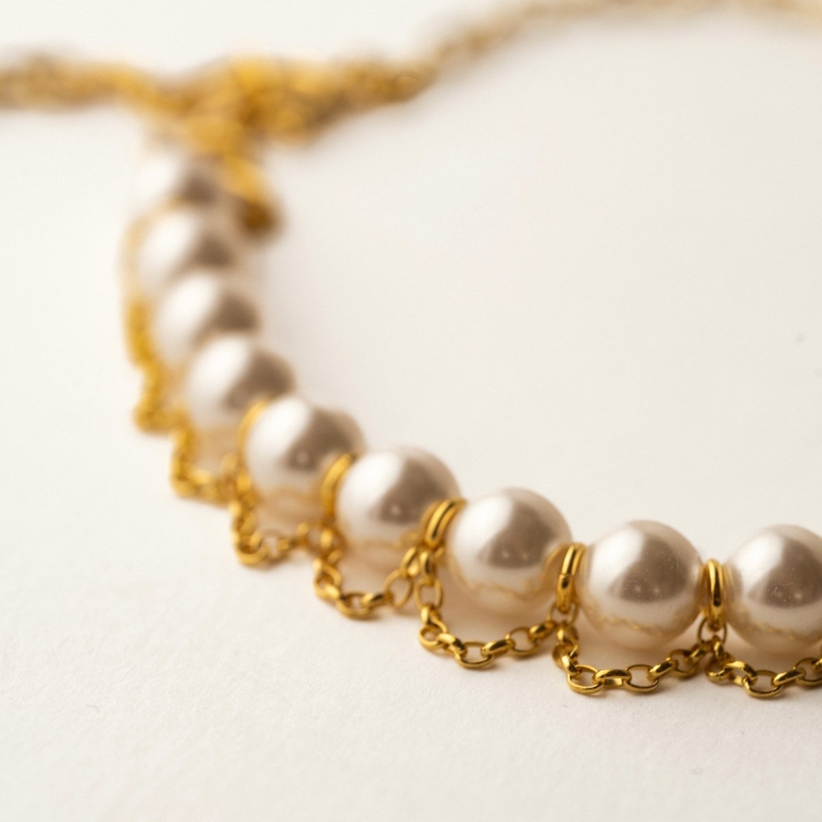 Pearl Net choker - Macabre Gadgets