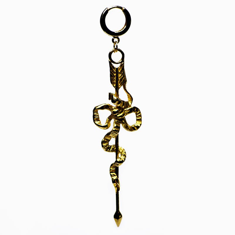 ARROW & BOW EARRING - Macabre Gadgets Store