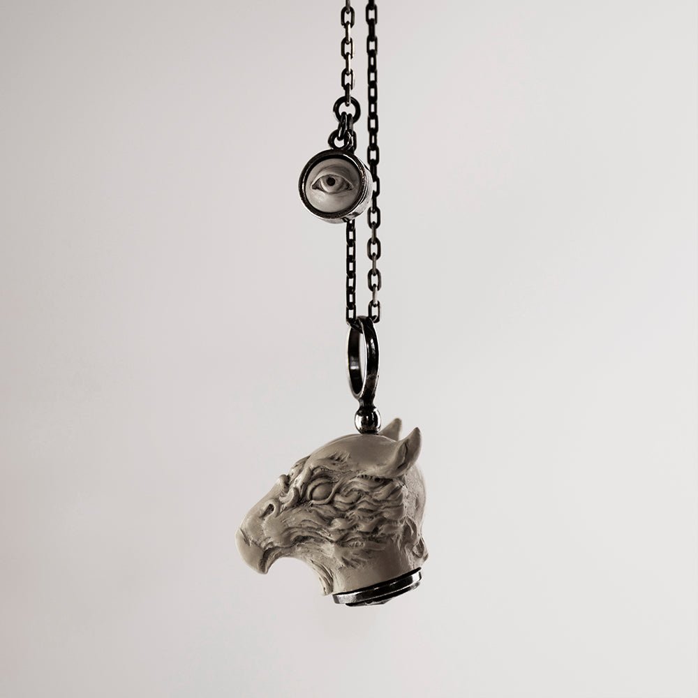 GRIFFIN PENDANT - WHITE - Macabre Gadgets Store