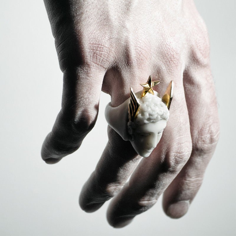 HERMES RING - final sale - Macabre Gadgets Store