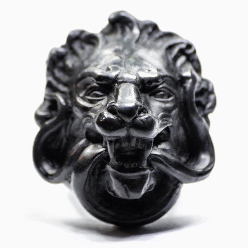 MARBLE LION RING - Macabre Gadgets Store