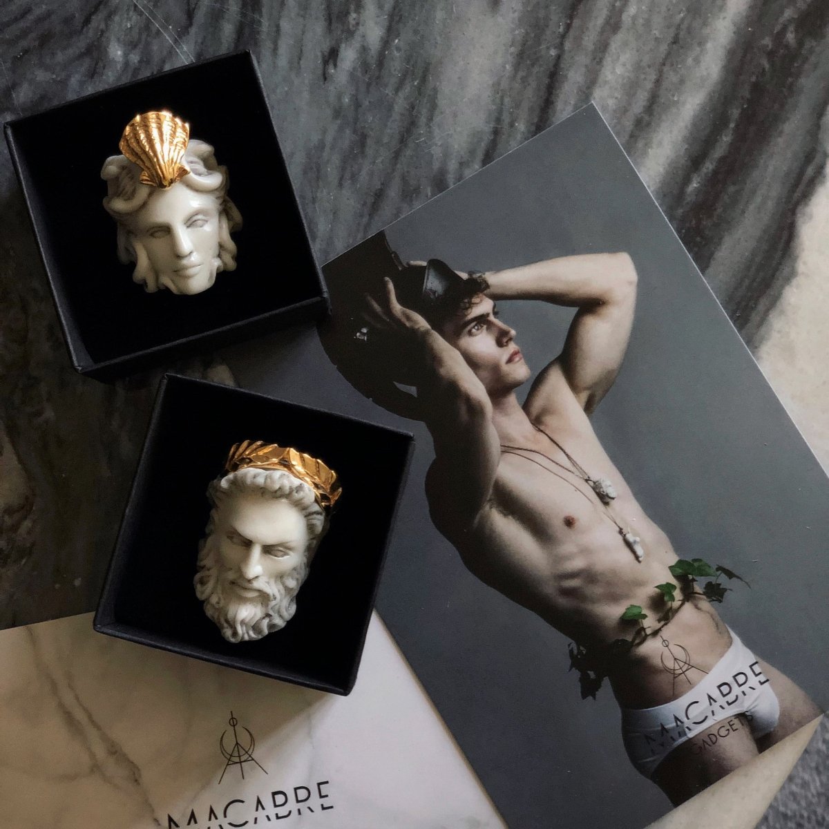 MEDUSA RING - Macabre Gadgets Store